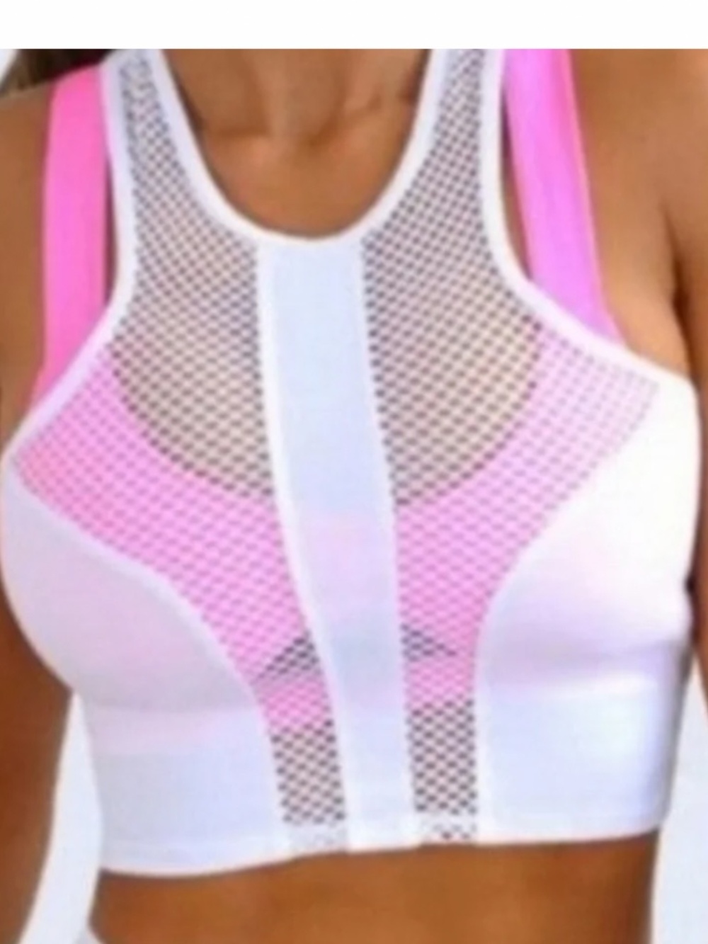 🔥Bombshell Sportswear Mesh Sports Bra Top 🔥